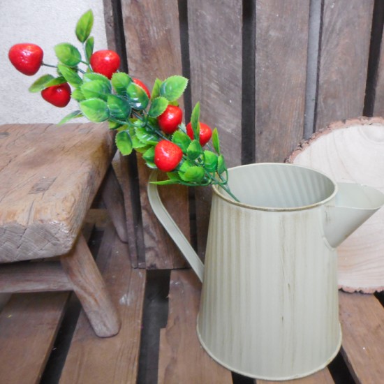 Mini Artificial Strawberry Stems 42cm Artificial Fruit